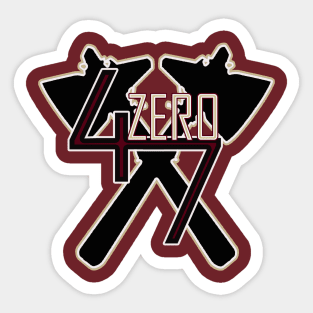 4zero7 Sticker